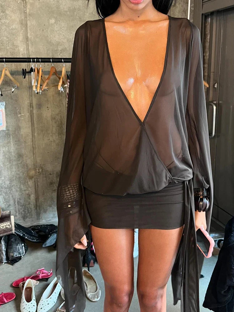 Seduce The Moon Mini Dress
