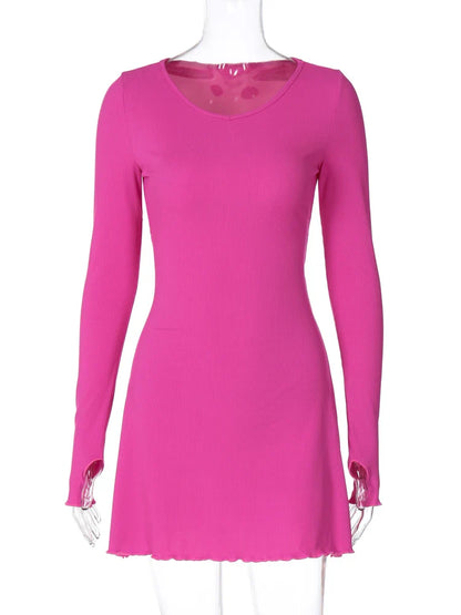 Another False Alarm Mini Dress