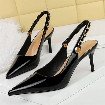 Disco Queen Slingback Shoes