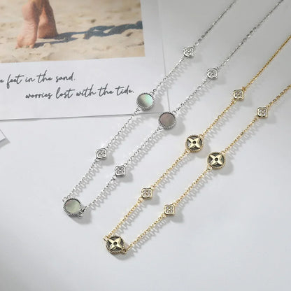 Gold Rush Secrets Station Necklace Set