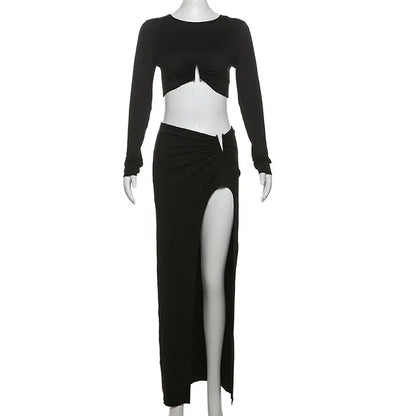 Stood There Beside Myself Skirt Set