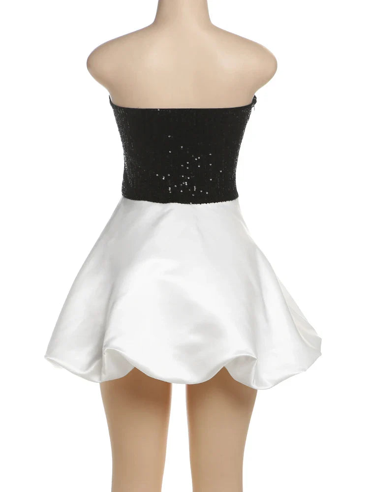 Shadow Crush Mini Dress