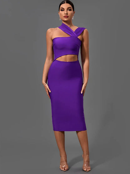 Answer That Echoes Midi Dress