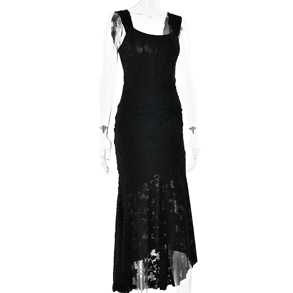 Vaguely Heard You Whisper Maxi Dress