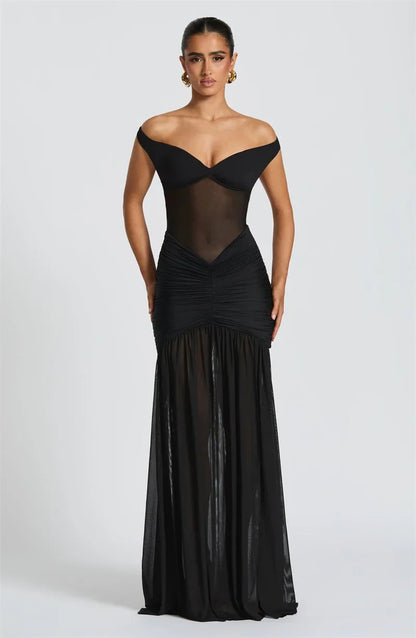 Champagne Dream Maxi Dress