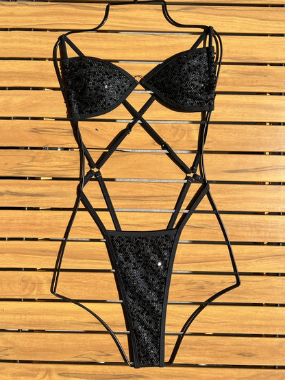 Keep Tossing Rocks Monokini