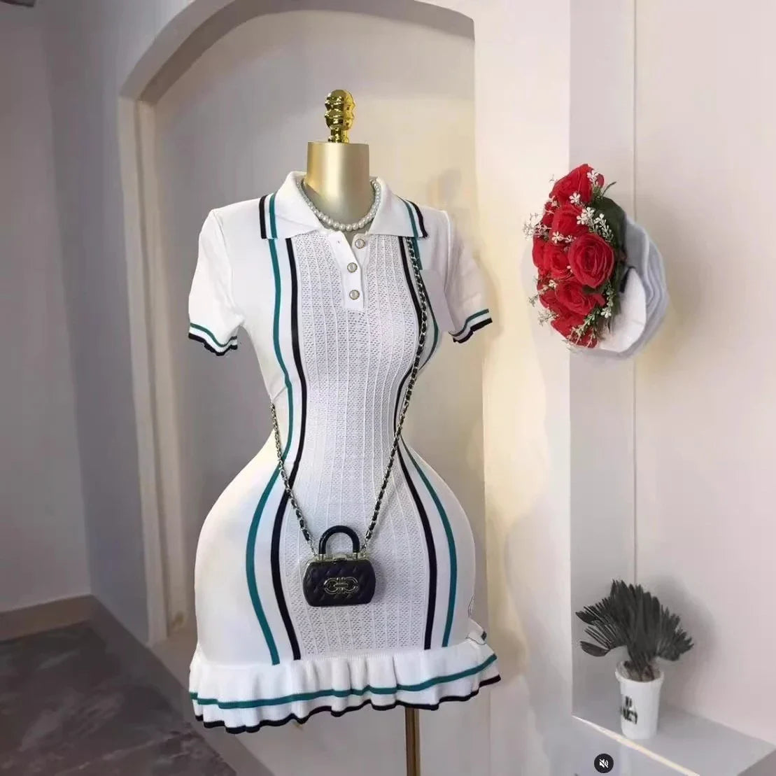Feline Fine Mini Dress