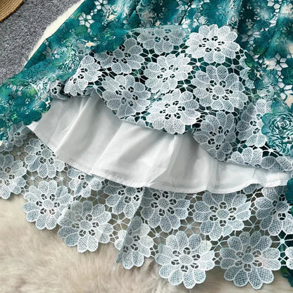 Looking Through Those Tears Midi Dress