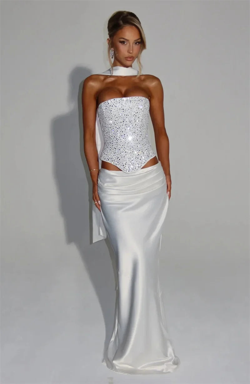 Glow And Flow Skirt Set