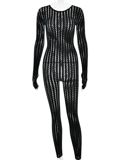 Silver Whisper Jumpsuit