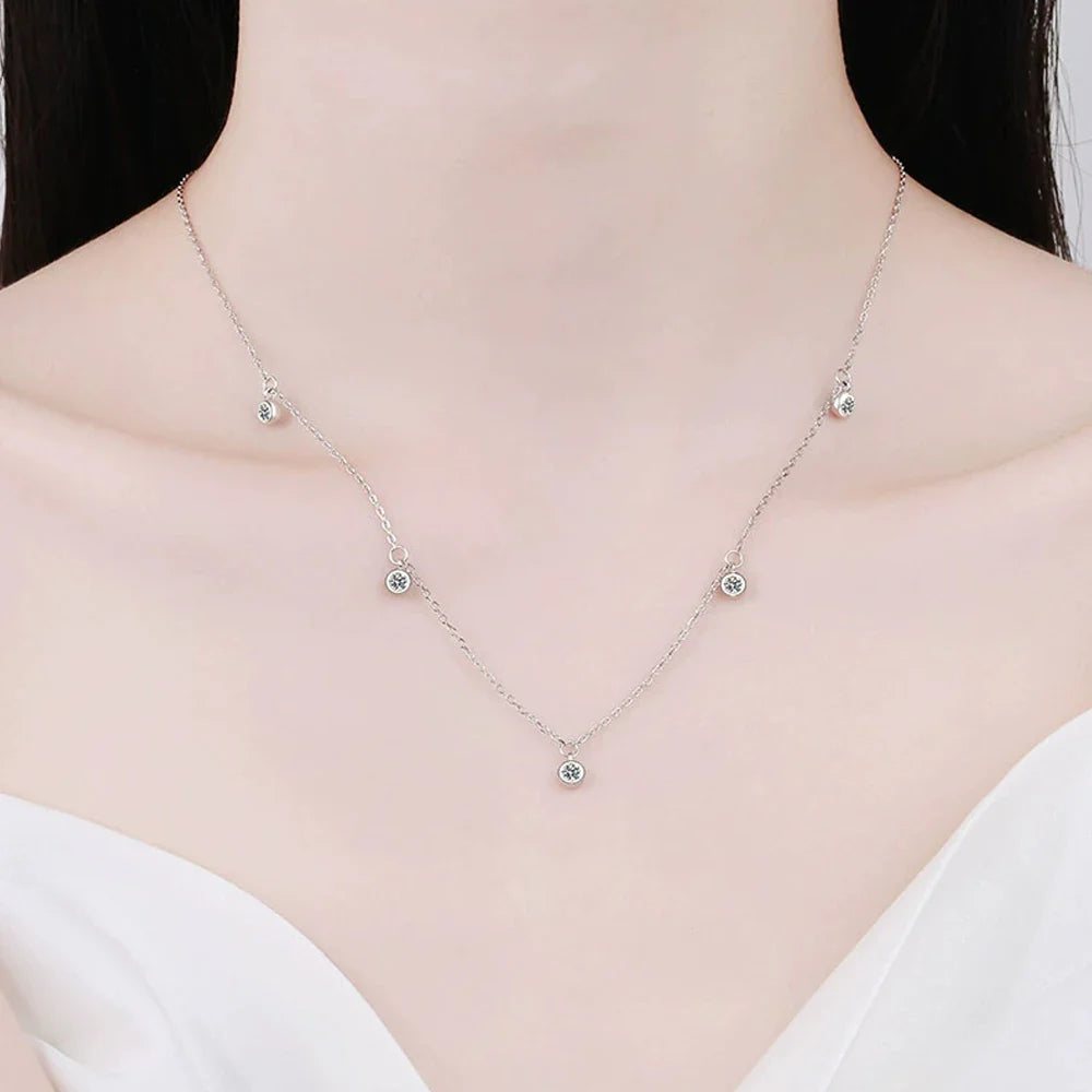 Keep Them Guessing Station Necklace