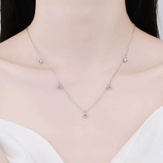 Keep Them Guessing Station Necklace