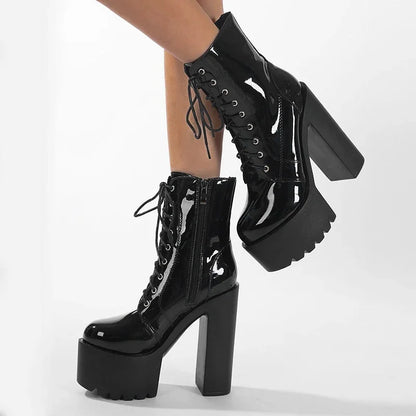 Walk On Firey Ice Ankle Boots
