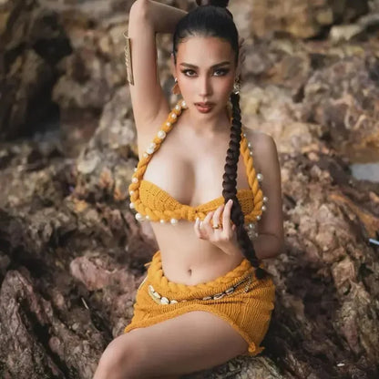 Fire In My Soul Skirt Set