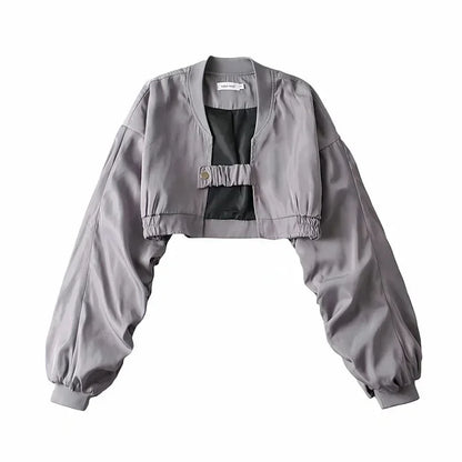 Caught In The Chorus Crop Jacket