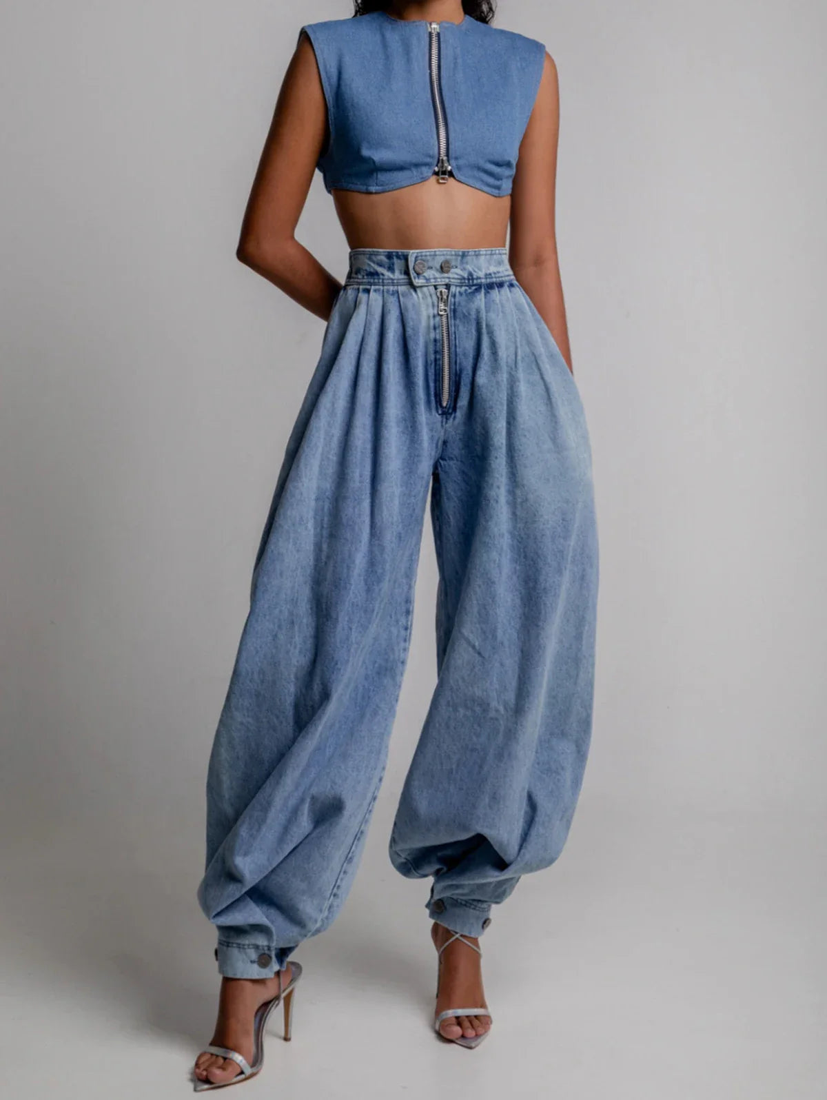 Rise And Radiate Harem Jeans