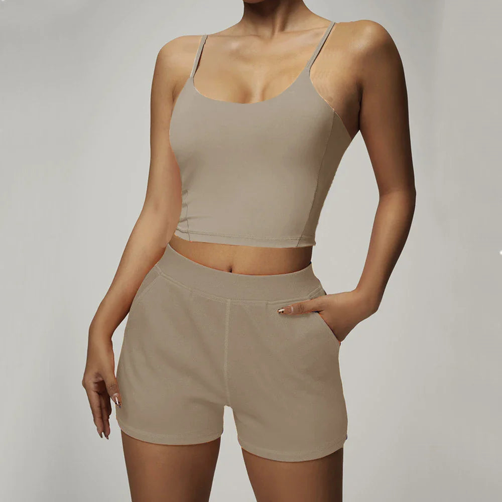 Blowin' In The Wind Shorts Set