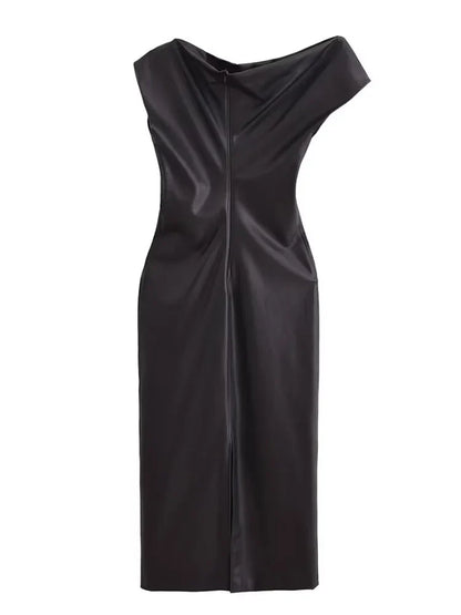 Runnin' With The Devil Midi Dress