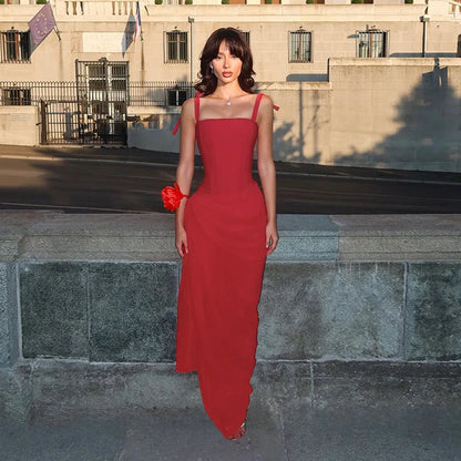 Sharing This Lonely View Maxi Dress