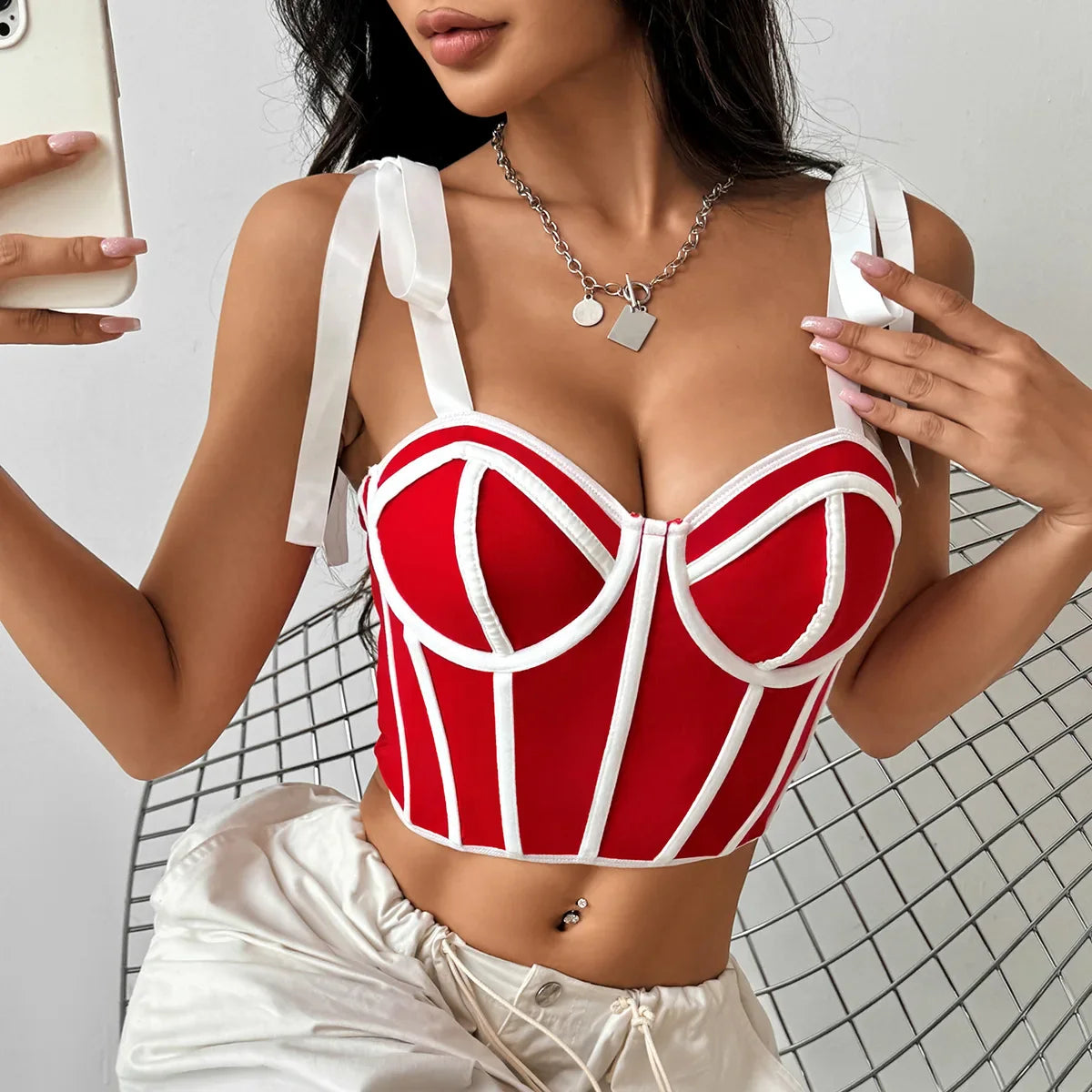 Burnt Birthday Cake Bustier
