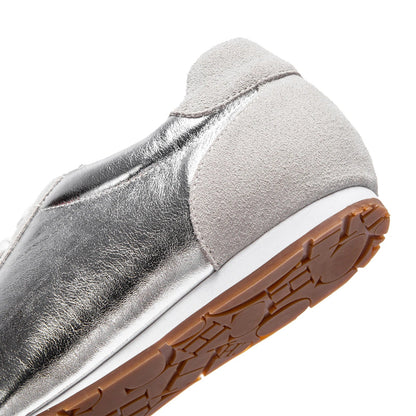 Silver Lace Lightweight Sneakers
