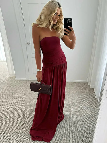 Unwritten Verses of Us Long Dress