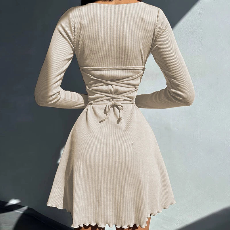 Another False Alarm Mini Dress