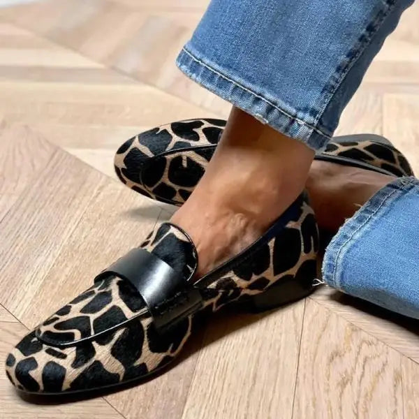 Teardrops And Glitter Flat Loafers