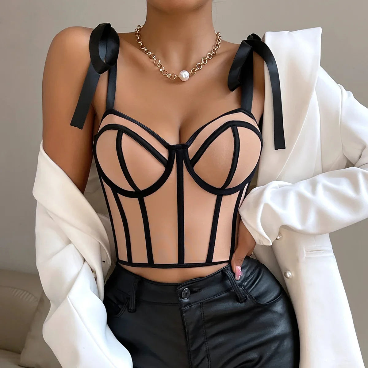 Burnt Birthday Cake Bustier