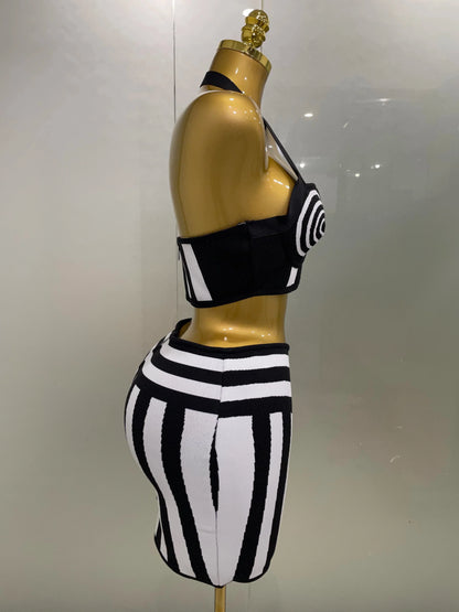 Born To Burn Skirt Set