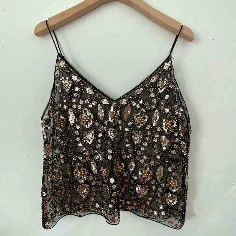 Crimson Roots Tank Top
