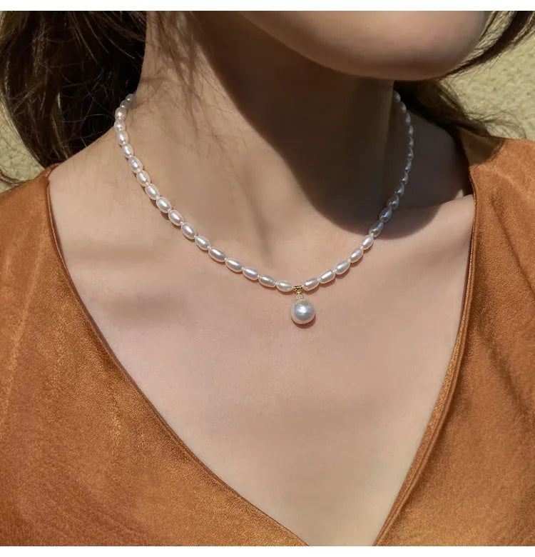 Hearts Don’t Lie Pearl Necklace