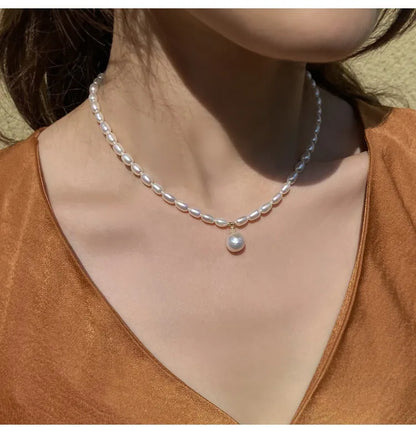 Hearts Don’t Lie Pearl Necklace