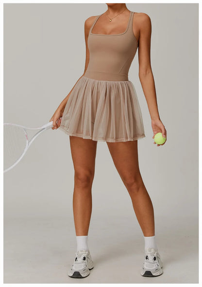 Shine She Owns Romper Dress