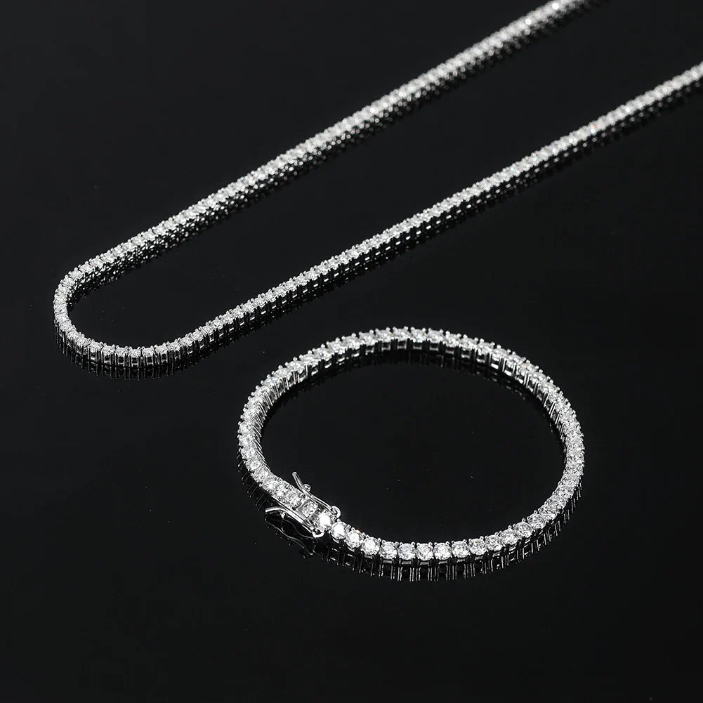 Boy You Got Me Tennis Necklace