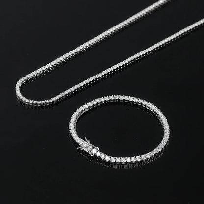 Boy You Got Me Tennis Necklace