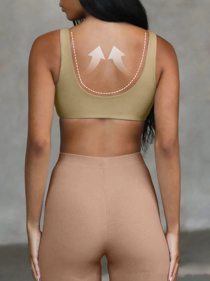 Double-Sided Seamless Training Bra