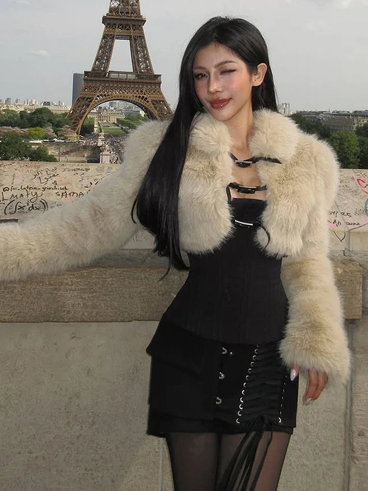 Noir Rendezvous Crop Jacket