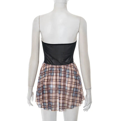 Still Rolling Style Mini Dress