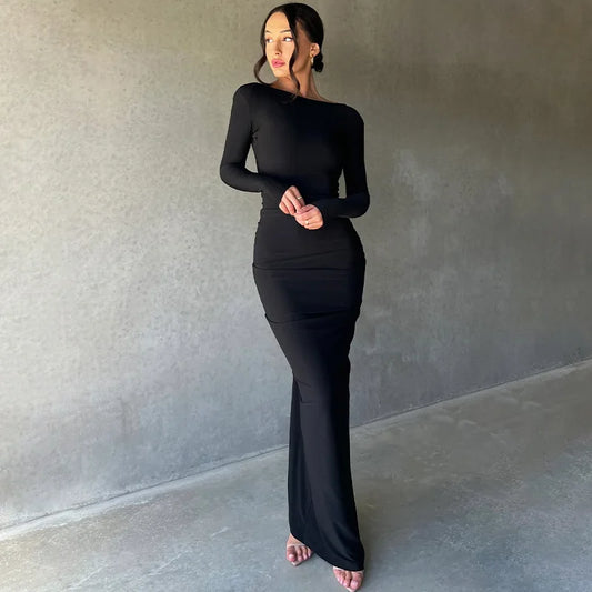 Let You Go Alone Maxi Dress