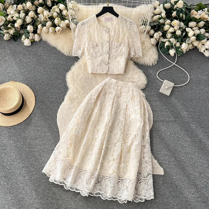 Nebula Embrace Skirt Set