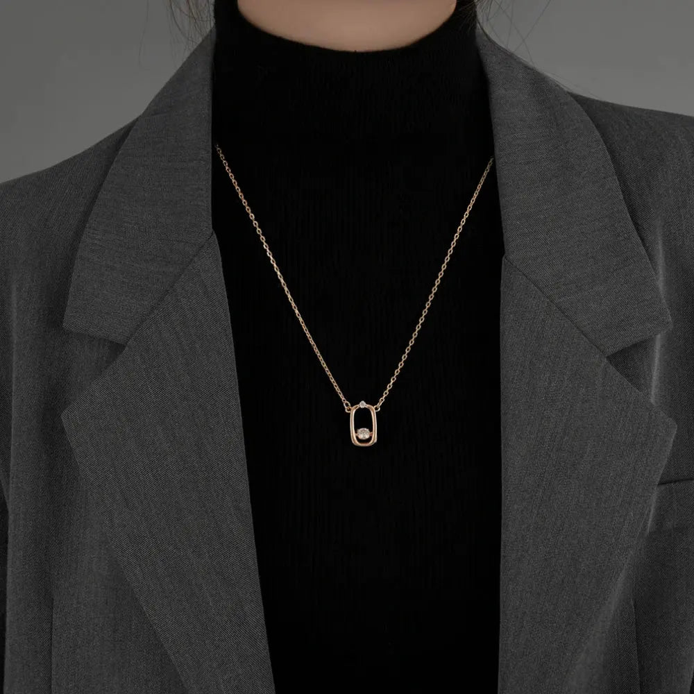 Leave Them Staring Pendant Necklace