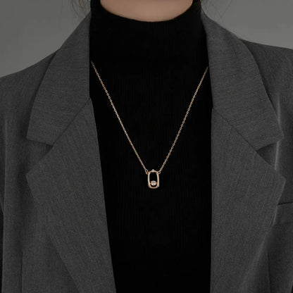 Leave Them Staring Pendant Necklace