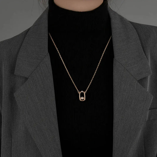 Leave Them Staring Pendant Necklace