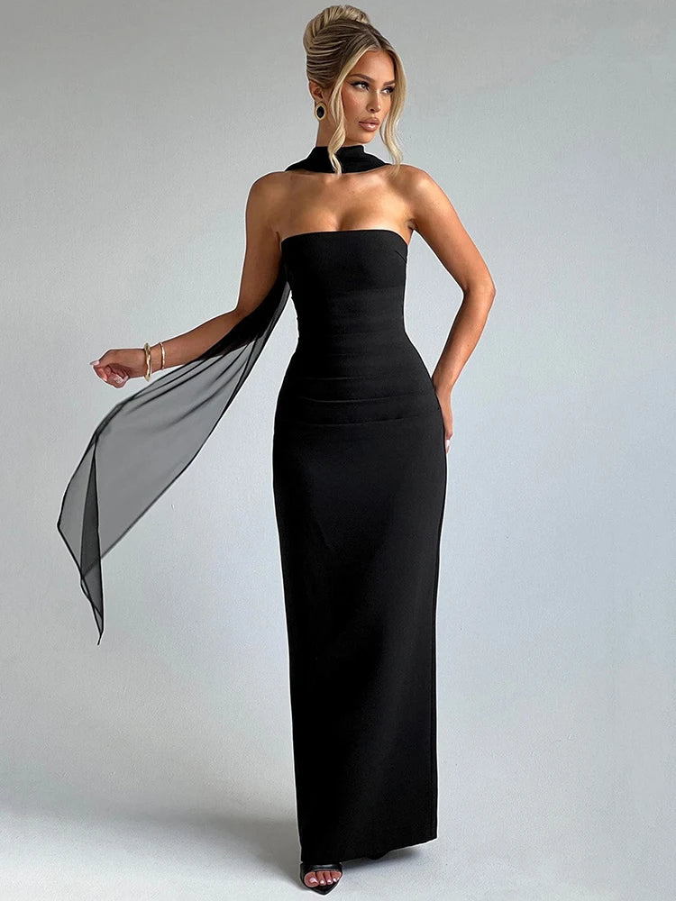 Remained All Alone Maxi Dress