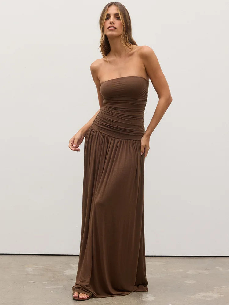 Unwritten Verses of Us Long Dress