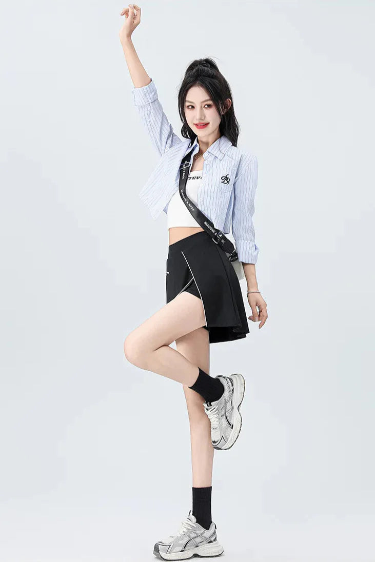 Melodies To Heart Beats Mini Skirt