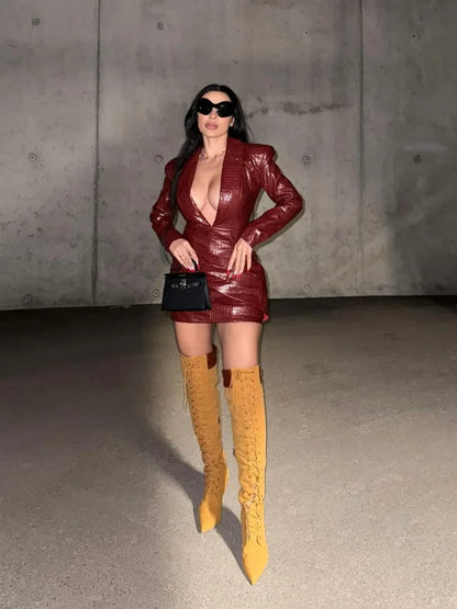 Like A Flash of Light Mini Dress