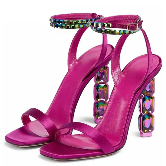 Delicate Prism Pump Sandals