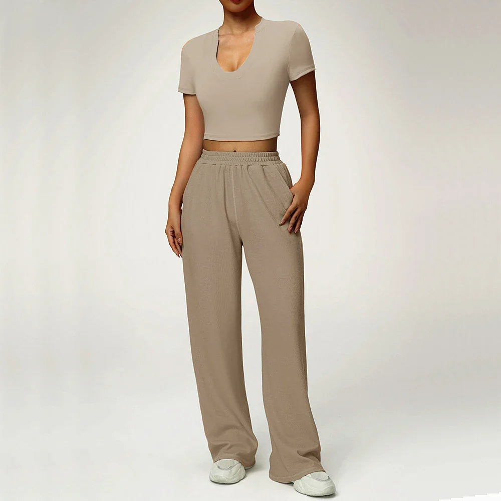 Spill The Wine Pants Set